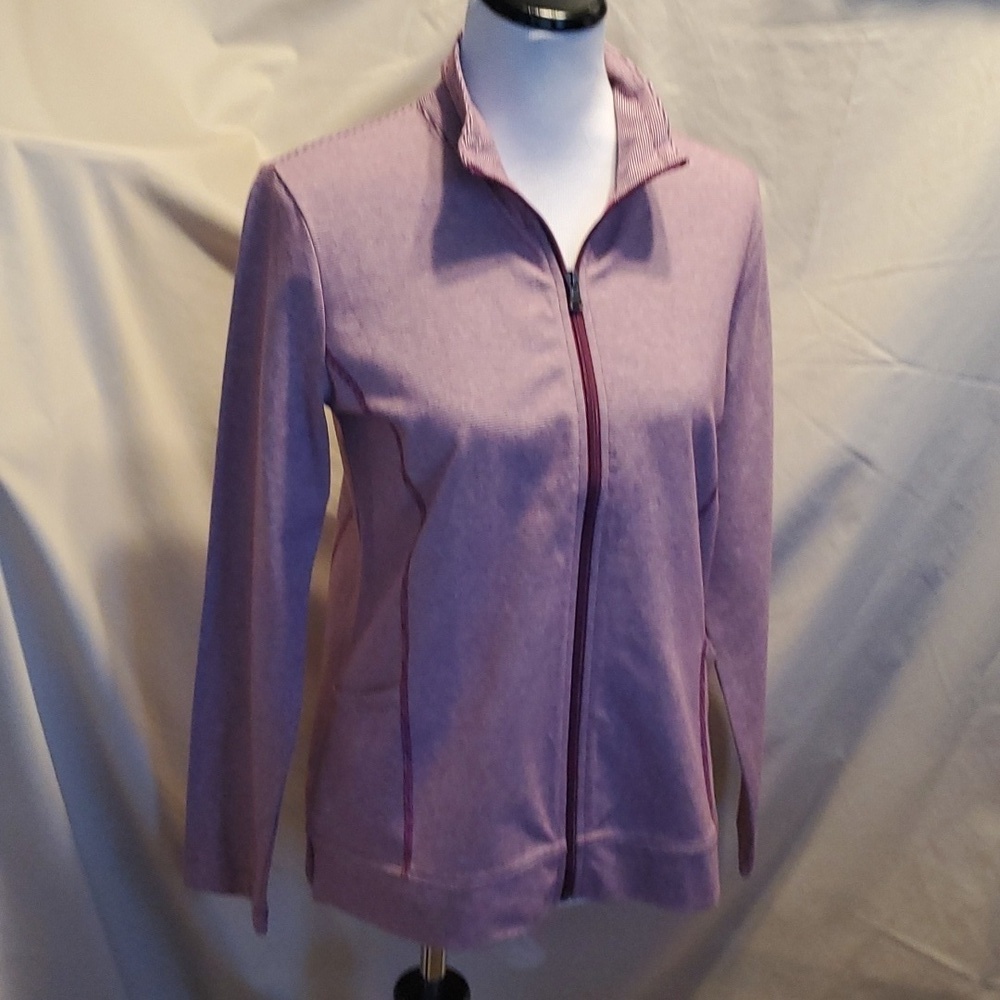 T For Talbots Zippered Jacket SZ SM